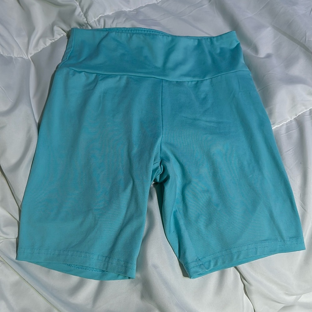 blue wild fable biker shorts